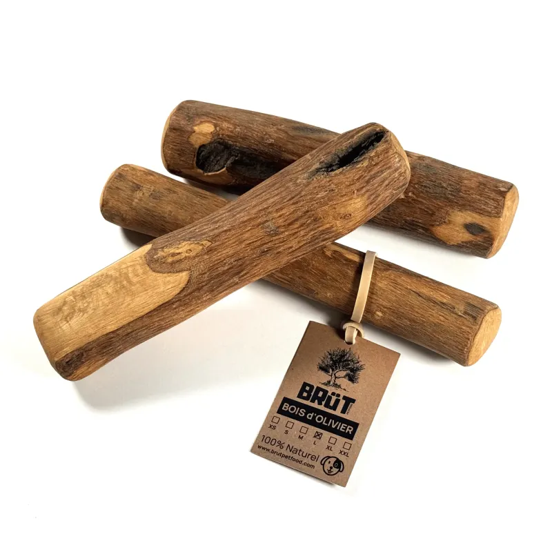 Bois d’olivier pour chien – Mastication naturelle, durable et saine Bois d’olivier pour chien – Mastication naturelle, durable et saine